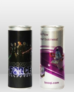 250ml Promotional Energy Drink - Your Label Design Printed or Directly Applied to the Cans