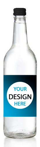Branded Bottled Water UK 750ml Glass